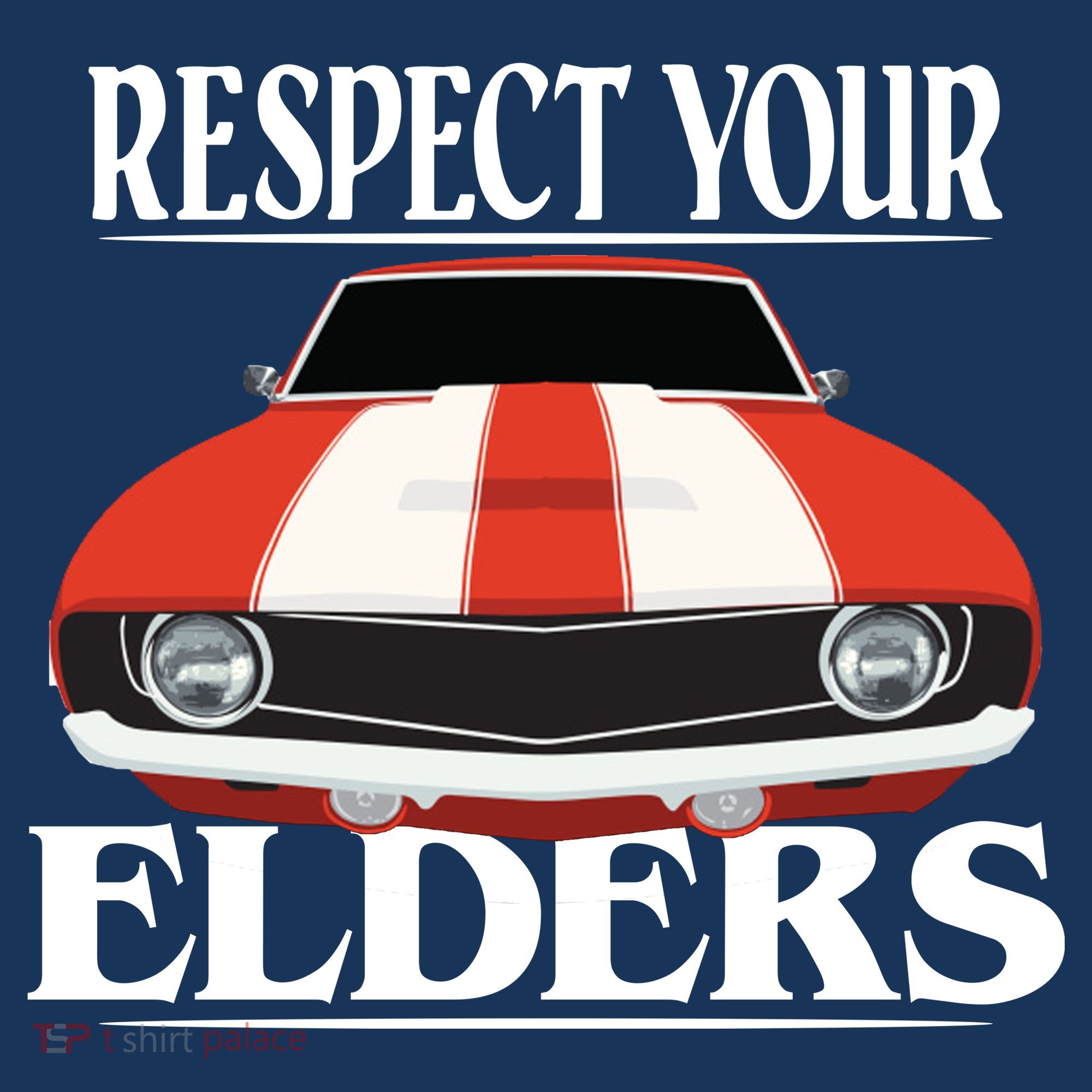 Respect Your Elders Classic Car Baby Bodysuit