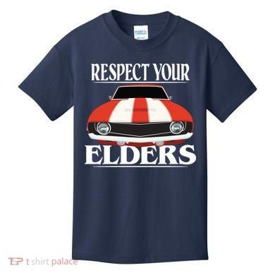 Respect Your Elders Classic Car Kids T-Shirt