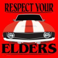 Respect Your Elders Classic Car Santa Hat thumb 1