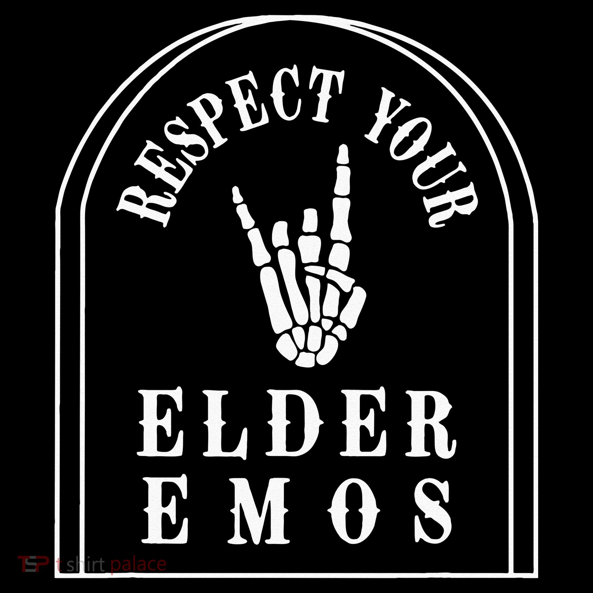 Respect Your Elder Emos USA-Made Doggie Bandana