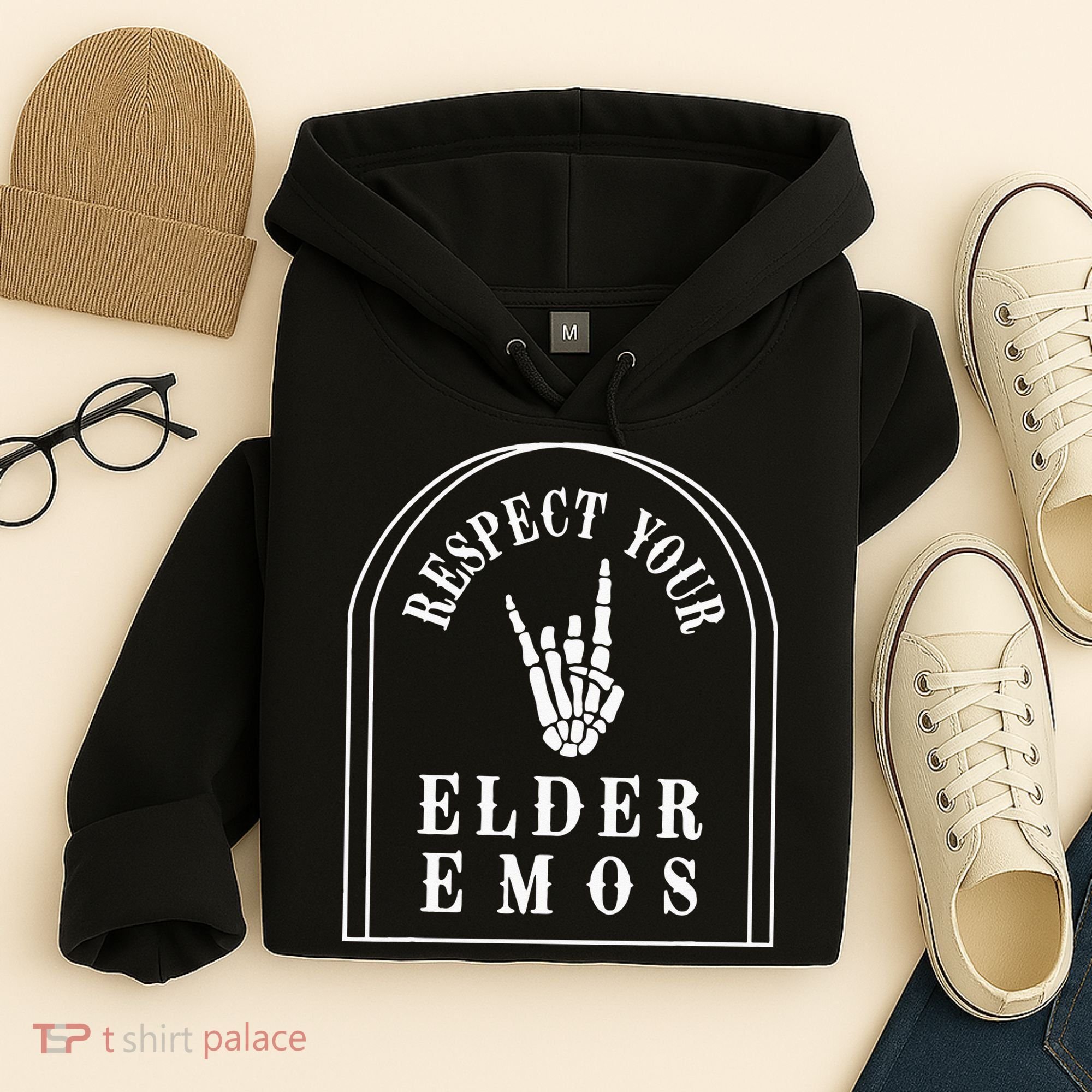 Respect Your Elder Emos Hoodie
