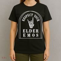 Respect Your Elder Emos T-Shirt thumb 4