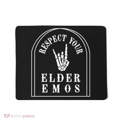 Respect Your Elder Emos Mousepad