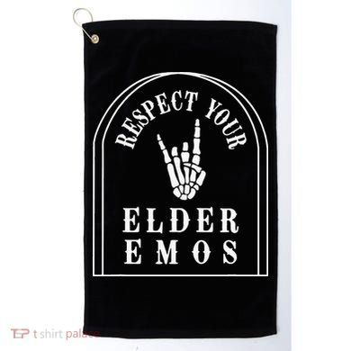 Respect Your Elder Emos Golf Towel