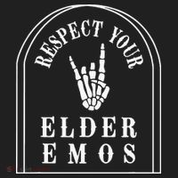 Respect Your Elder Emos Golf Towel thumb 3