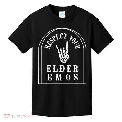 Respect Your Elder Emos Kids T-Shirt