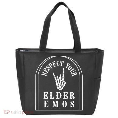 Respect Your Elder Emos Tote Bag