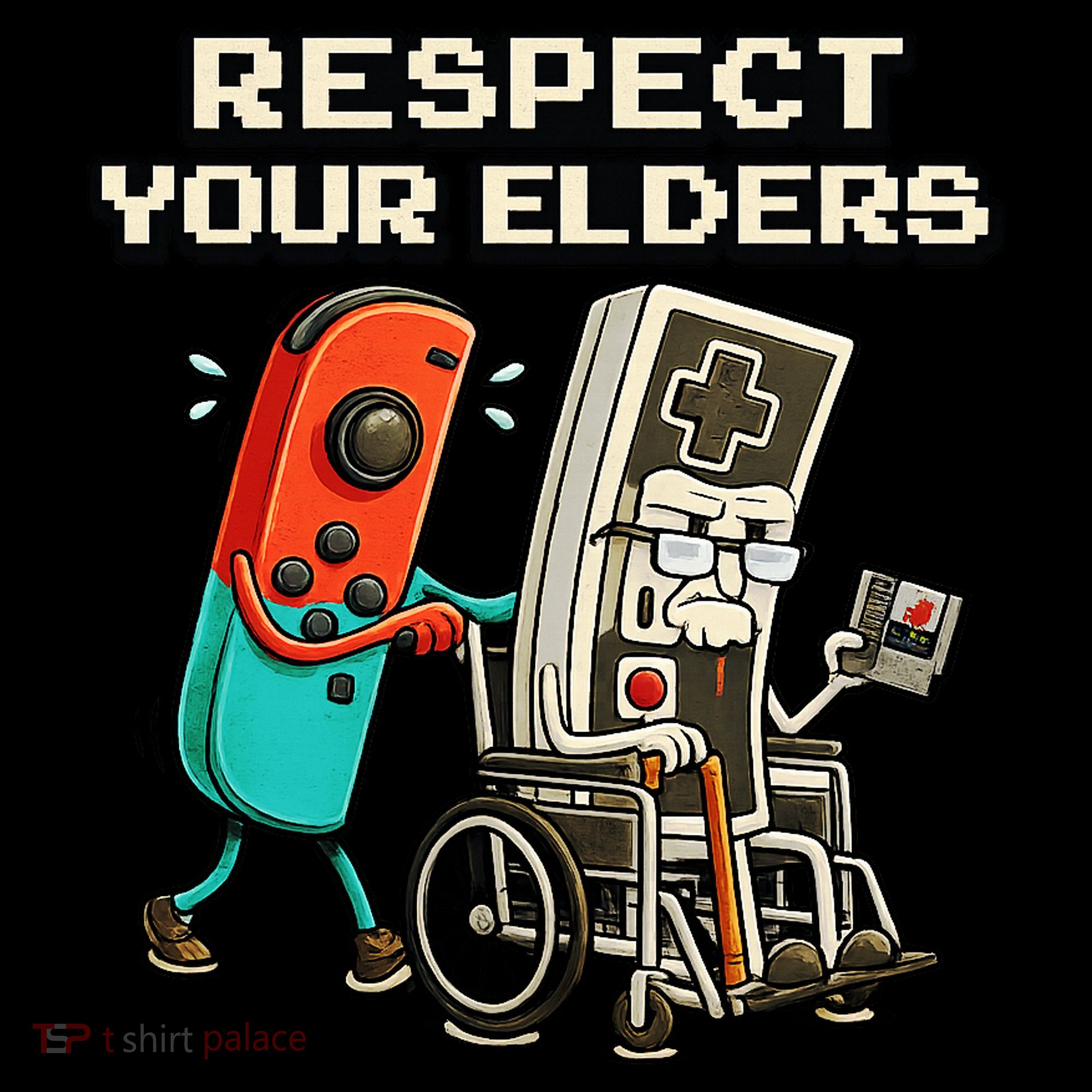 Respect Your Elders Retro Gaming Funny Gamer 80s Women's Hoodie