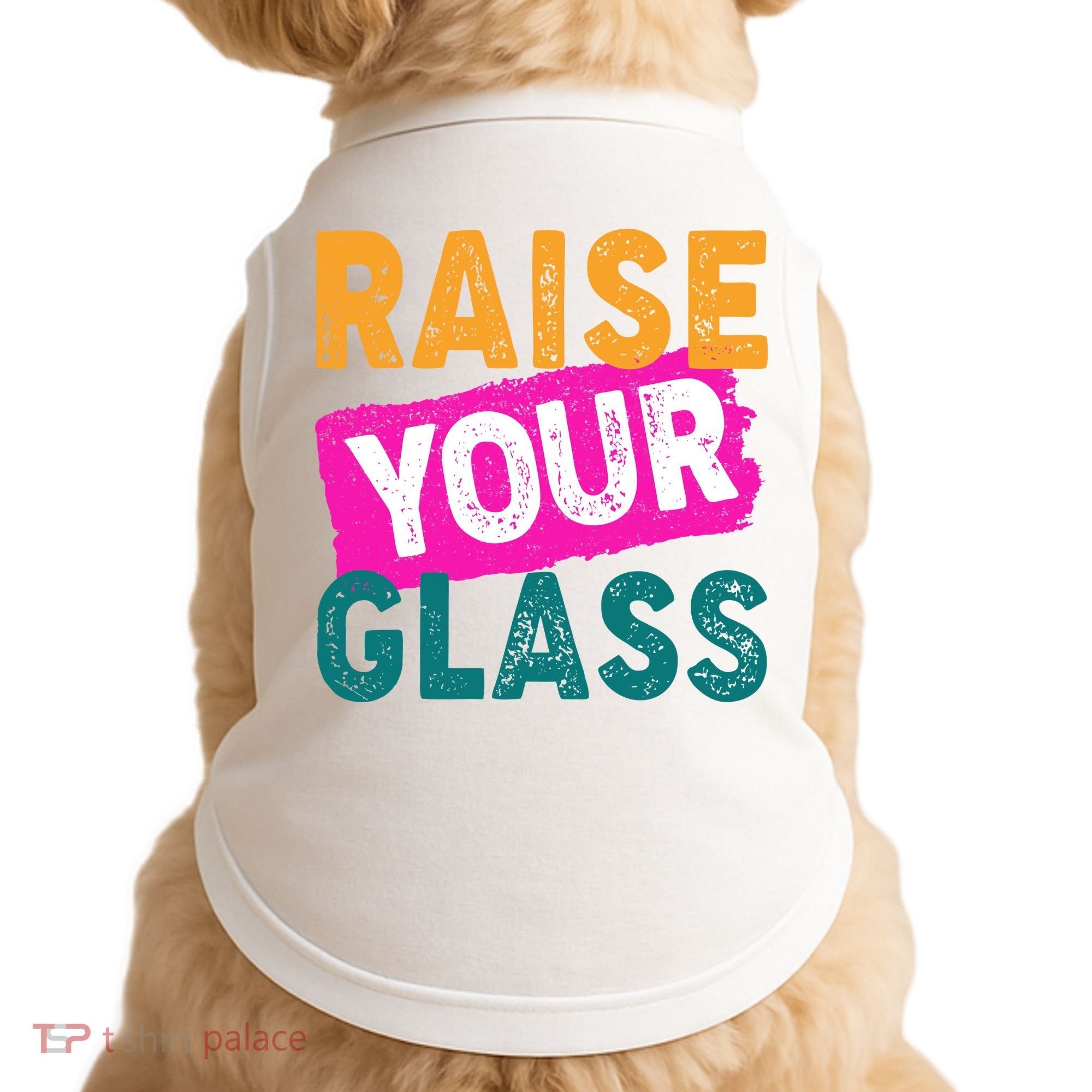 Raise Your Glass Doggie Tank