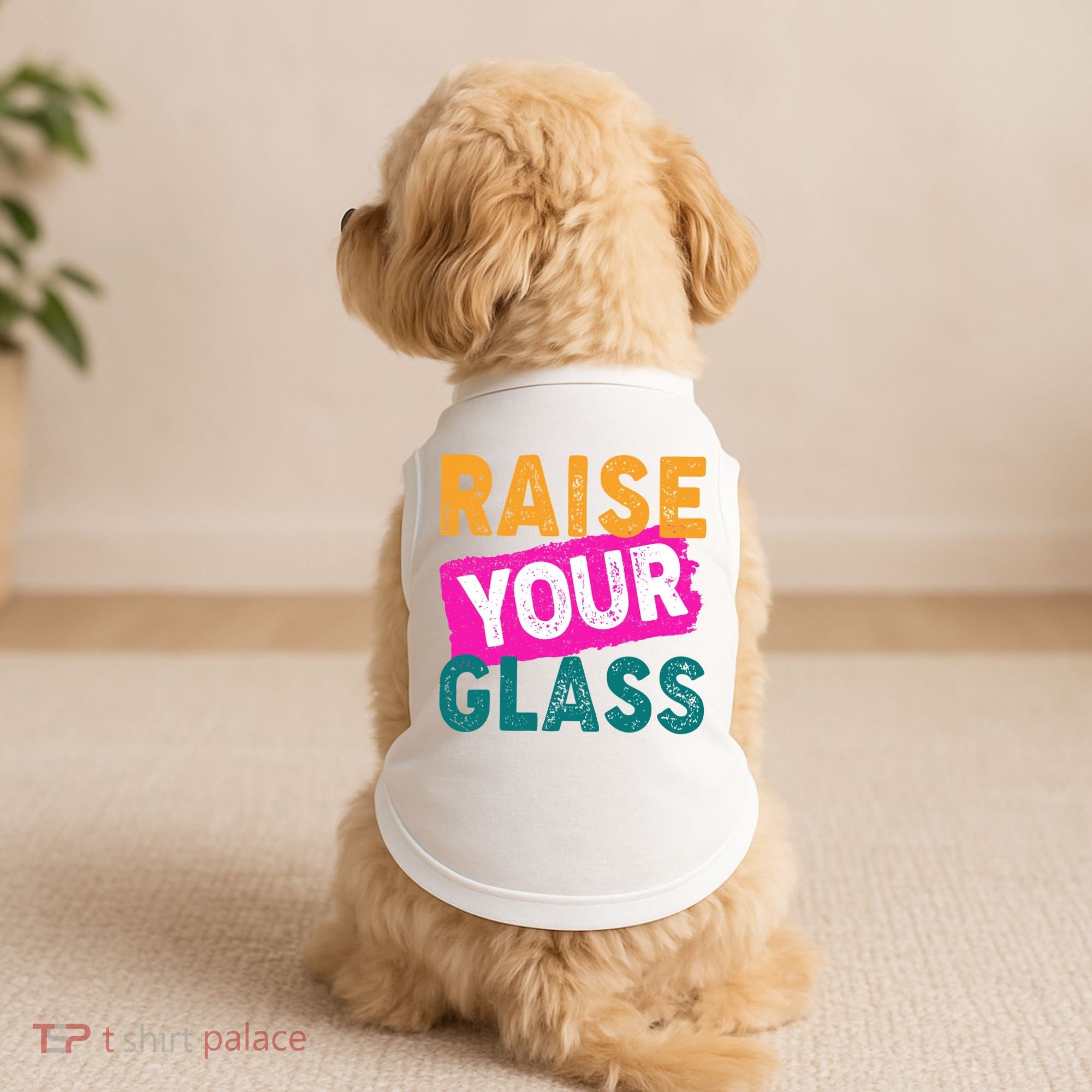 Raise Your Glass Doggie Tank