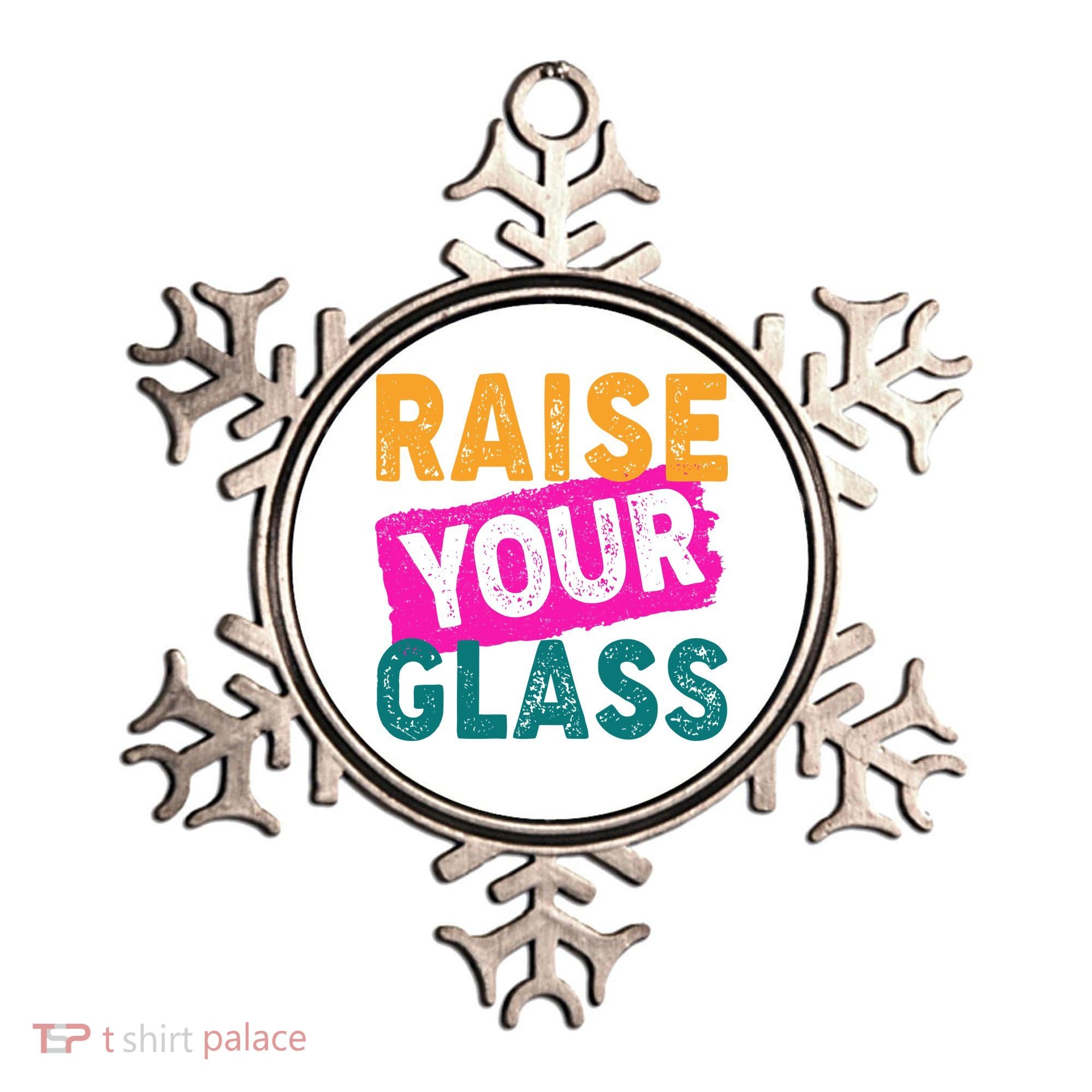 Raise Your Glass Ornament