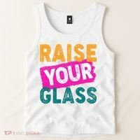 Raise Your Glass Tank Top thumb 2