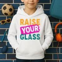 Raise Your Glass Kids Hoodie thumb 2