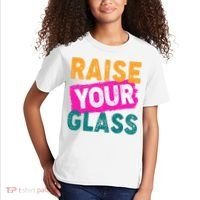 Raise Your Glass Kids T-Shirt thumb 2