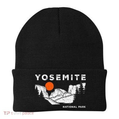Retro Yosemite HalfDome National Park Vintage Beanie