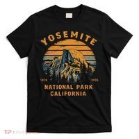 Retro Yosemite Halfdome National Park Vintage T-Shirt thumb 0