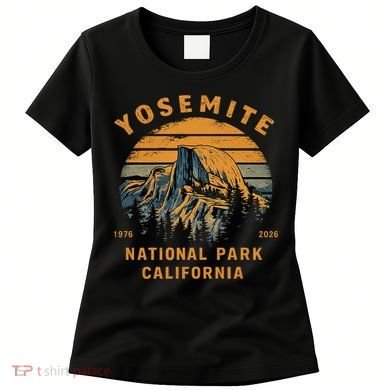 Retro Yosemite Halfdome National Park Vintage Women's T-Shirt