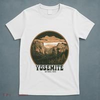 Retro Yosemite Halfdome National Park Vintage T-Shirt thumb 5