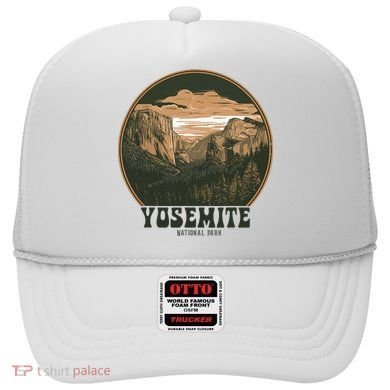 Retro Yosemite Halfdome National Park Vintage Hat