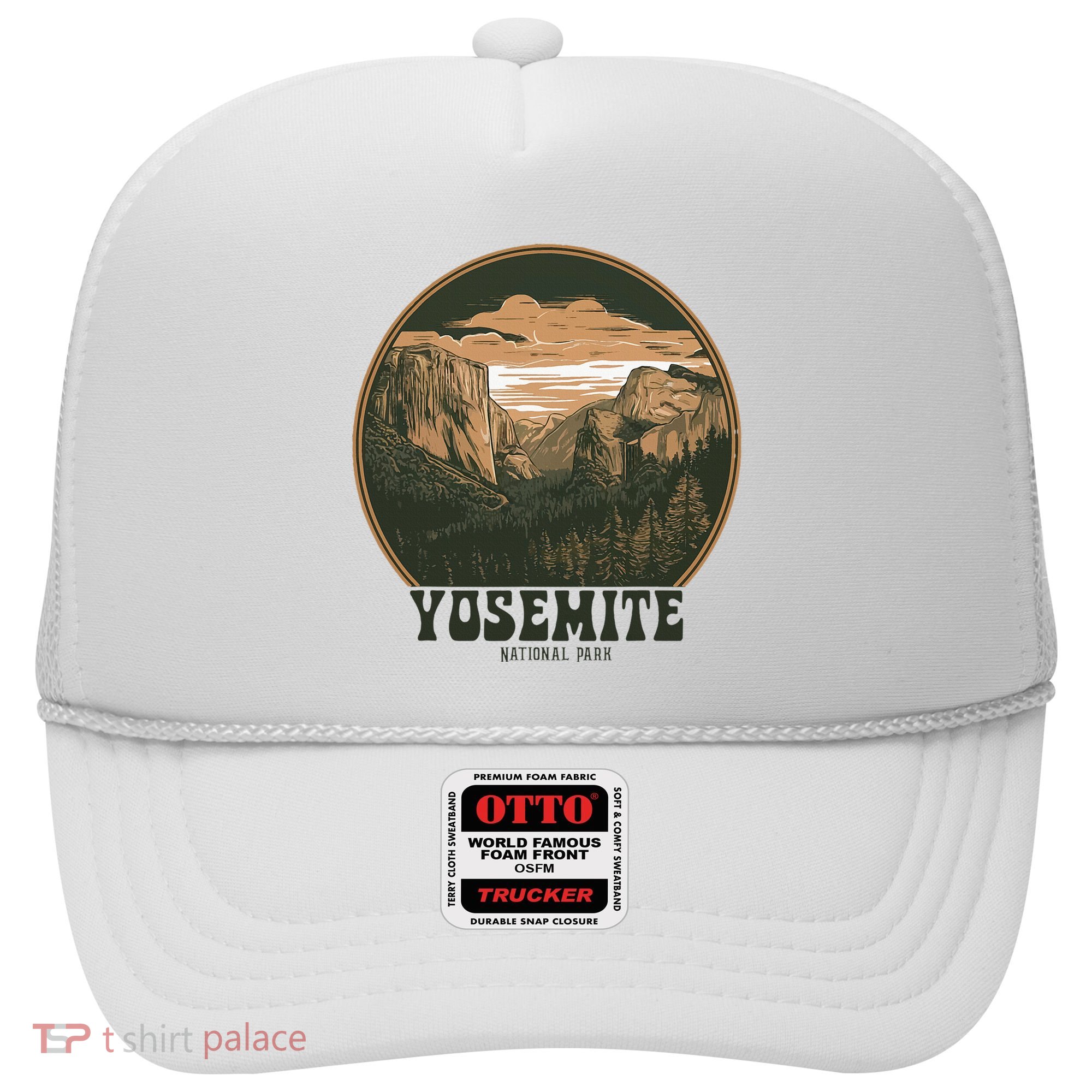 Retro Yosemite Halfdome National Park Vintage Hat