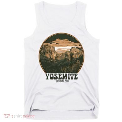Retro Yosemite Halfdome National Park Vintage Tank Top