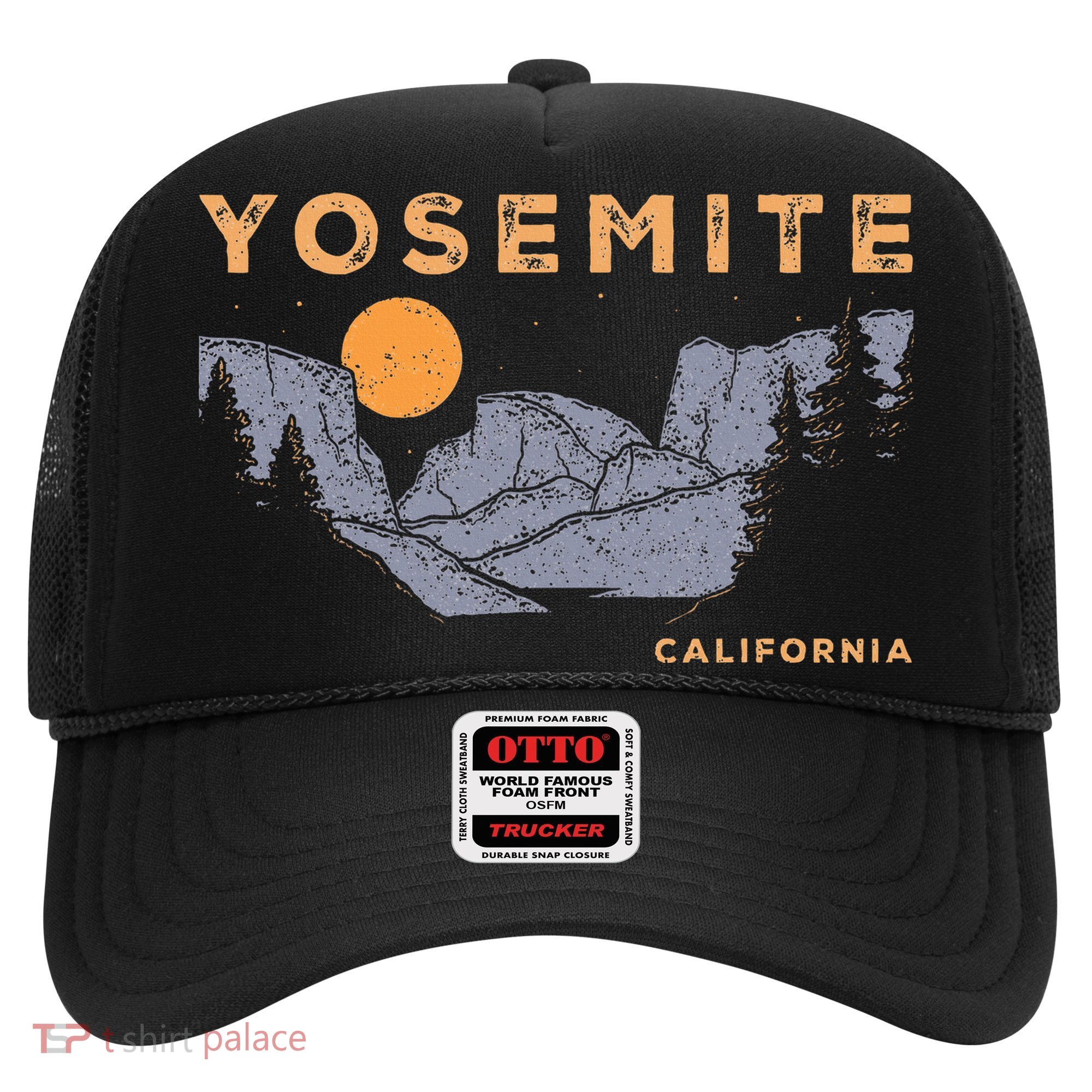 Retro Yosemite Halfdome National Park Vintage Hat