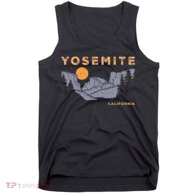 Retro Yosemite Halfdome National Park Vintage Tank Top