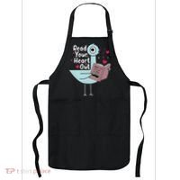 Read Your Heart Out Pigeon Cute Teacher Book Lover Apron thumb 0