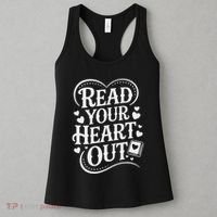 Read Your Heart Out Teacher Women Reader Bookish Book Lover Women's Tank Top thumb 3