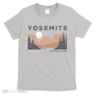 Retro Yosemite Halfdome National Park T-Shirt