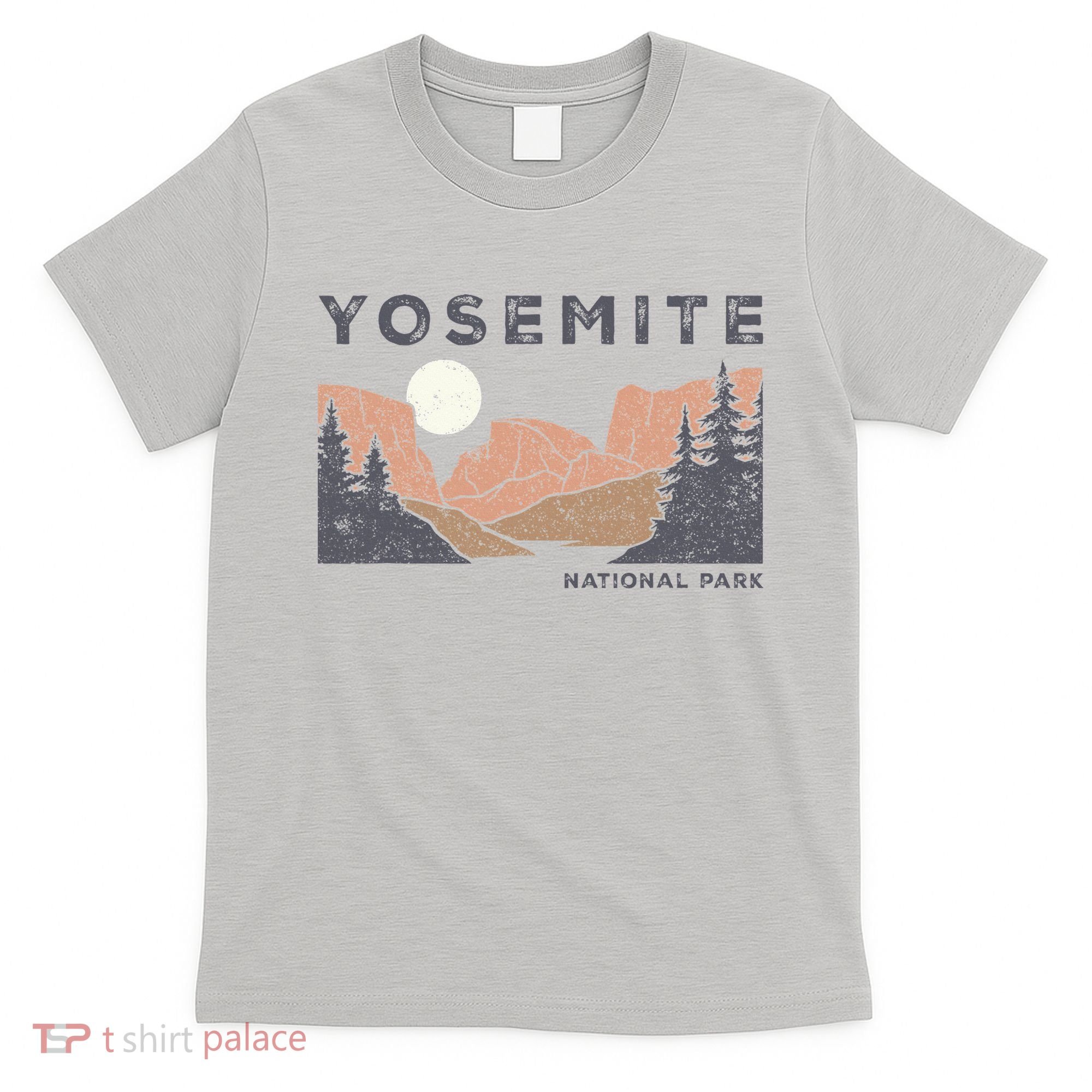 Retro Yosemite Halfdome National Park T-Shirt