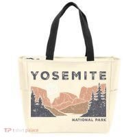 Retro Yosemite Halfdome National Park Tote Bag thumb 0