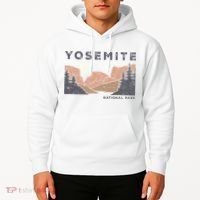 Retro Yosemite Halfdome National Park Hoodie thumb 2