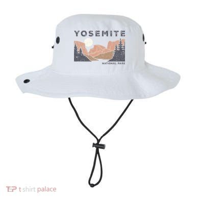 Retro Yosemite Halfdome National Park Bucket Hat