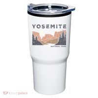 Retro Yosemite Halfdome National Park Tumbler thumb 0