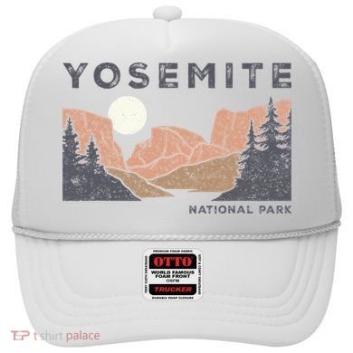 Retro Yosemite Halfdome National Park Hat