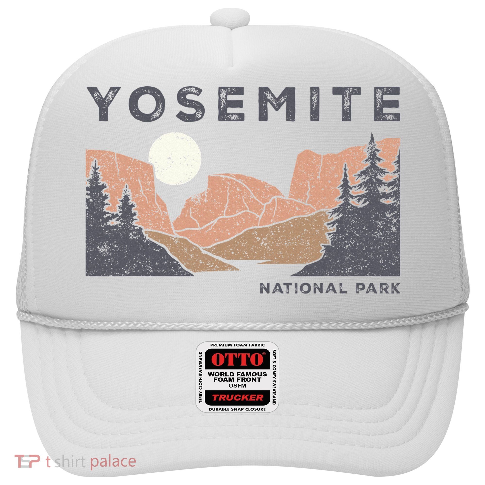 Retro Yosemite Halfdome National Park Hat