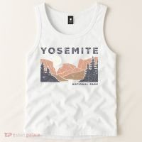 Retro Yosemite Halfdome National Park Tank Top thumb 2