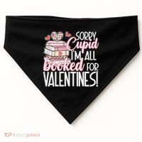Read Your Heart Out Valentines Day Teacher Book Lover USA-Made Doggie Bandana thumb 0