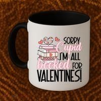 Read Your Heart Out Valentines Day Teacher Book Lover Coffee Mug thumb 2
