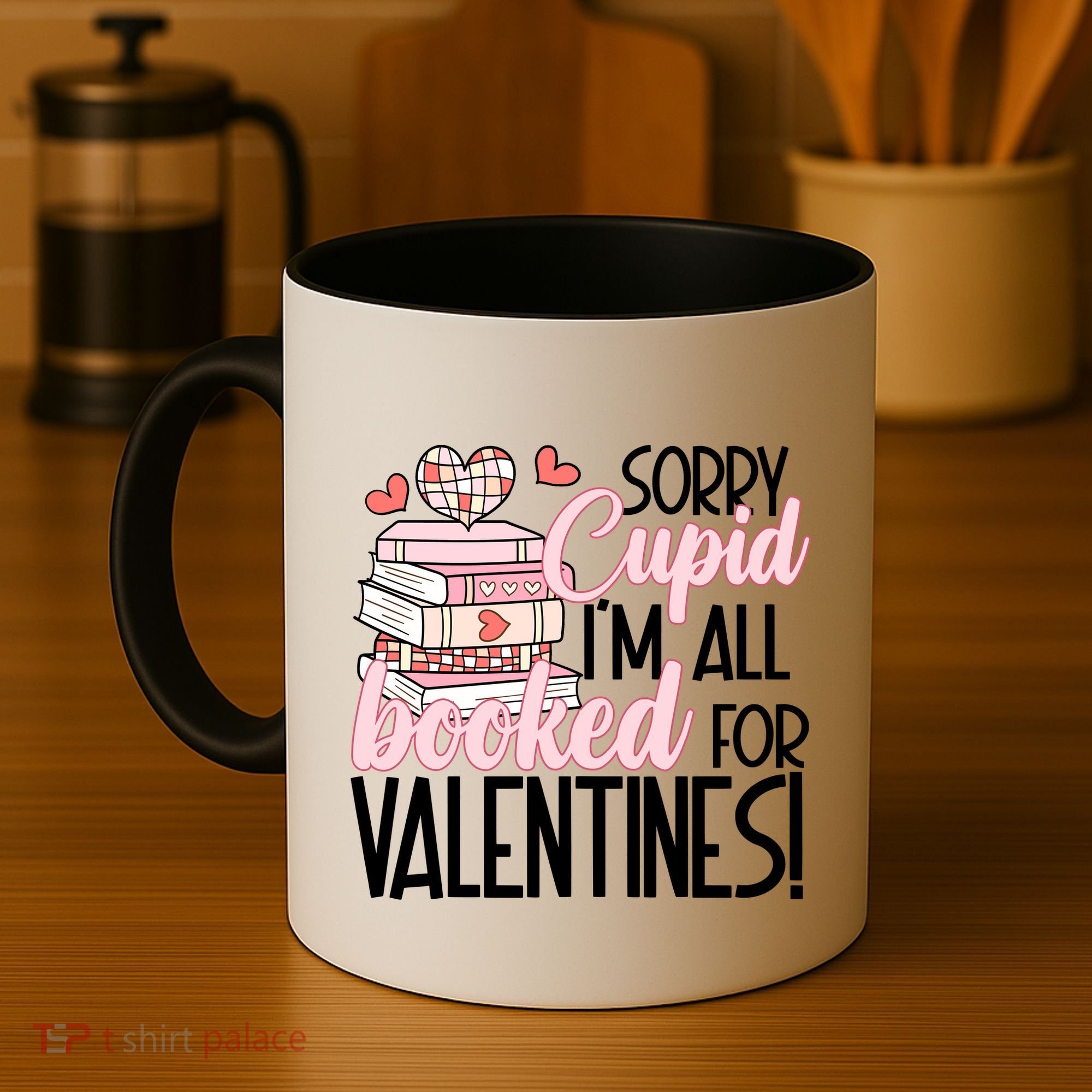 Read Your Heart Out Valentines Day Teacher Book Lover Coffee Mug