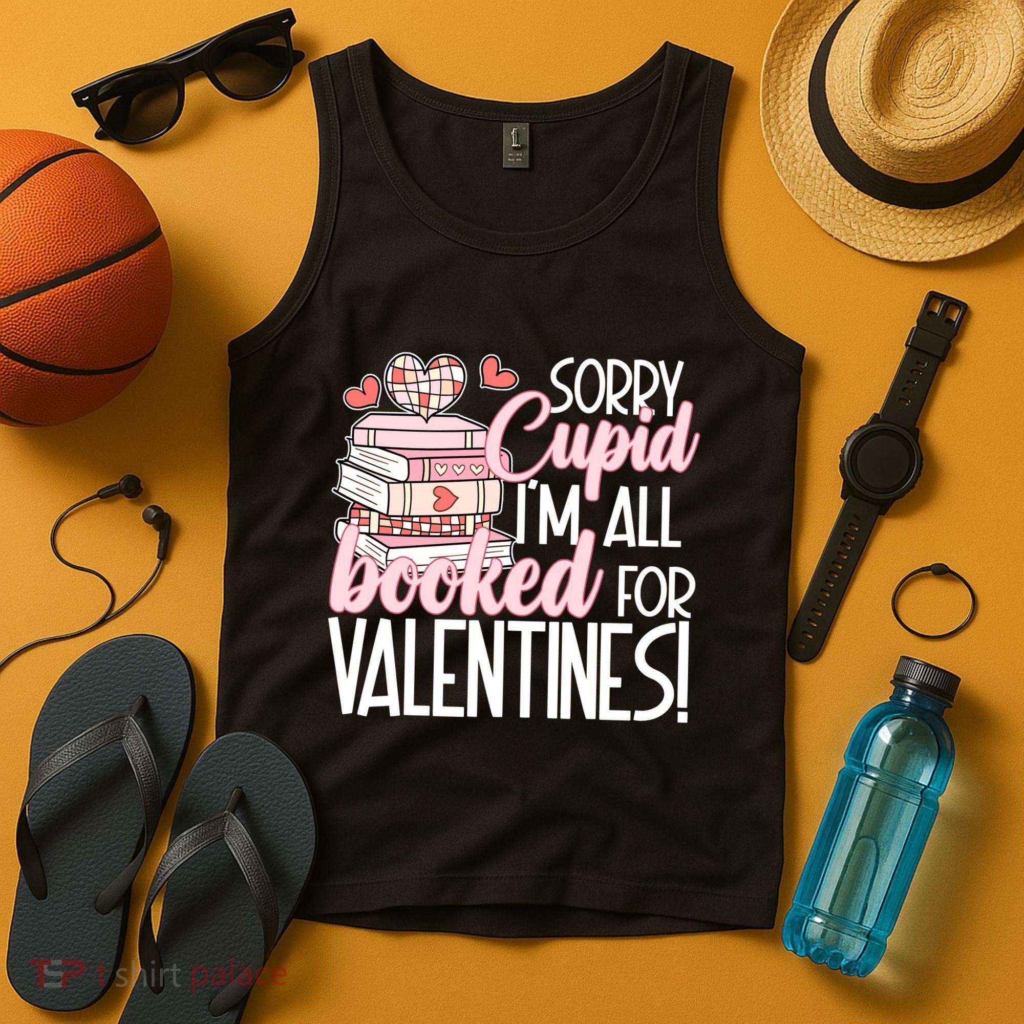 Read Your Heart Out Valentines Day Teacher Book Lover Tank Top