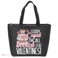 Read Your Heart Out Valentines Day Teacher Book Lover Tote Bag thumb 0