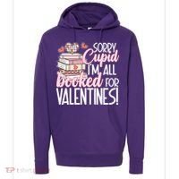 Read Your Heart Out Valentines Day Teacher Book Lover Hoodie thumb 0