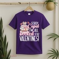 Read Your Heart Out Valentines Day Teacher Book Lover T-Shirt thumb 2