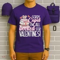 Read Your Heart Out Valentines Day Teacher Book Lover T-Shirt thumb 6