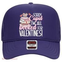 Read Your Heart Out Valentines Day Teacher Book Lover Hat thumb 0
