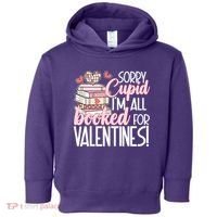 Read Your Heart Out Valentines Day Teacher Book Lover Toddler Hoodie thumb 0
