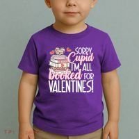 Read Your Heart Out Valentines Day Teacher Book Lover Toddler T-Shirt thumb 2