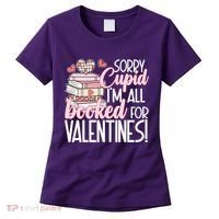 Read Your Heart Out Valentines Day Teacher Book Lover Women's T-Shirt thumb 0